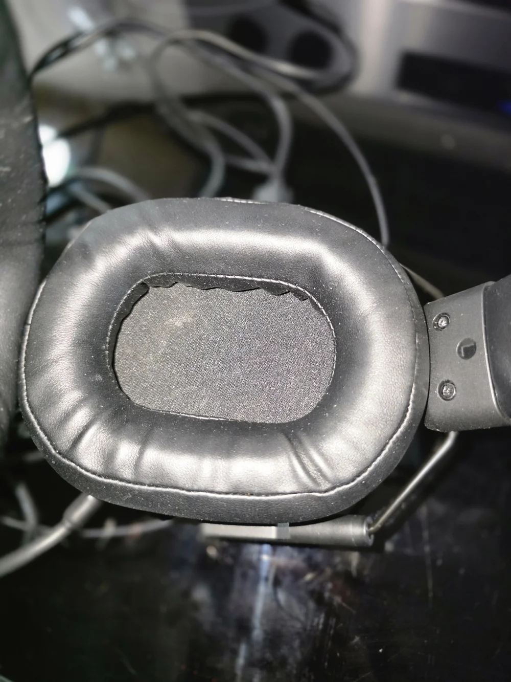 Wired Over-Ear Headset with Microphone - Black